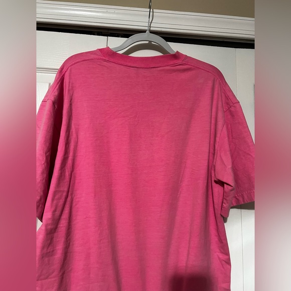 100% Authentic Balenciaga Pink Oversized logo T-shirt premium high quality Tee - Picture 5 of 9